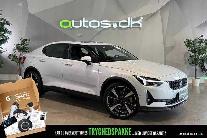 Hvid Polestar 2 fra 2023