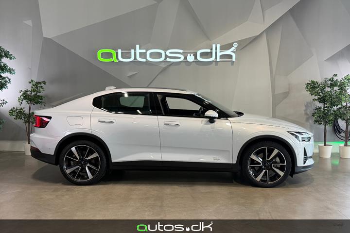 Hvid Polestar 2 fra 2023