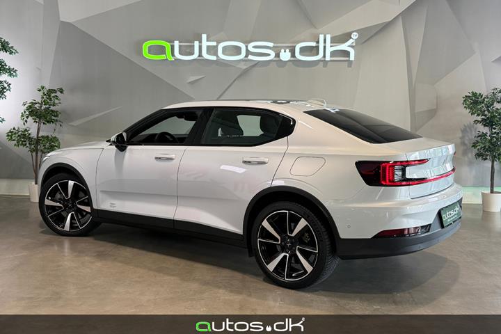 Hvid Polestar 2 fra 2023