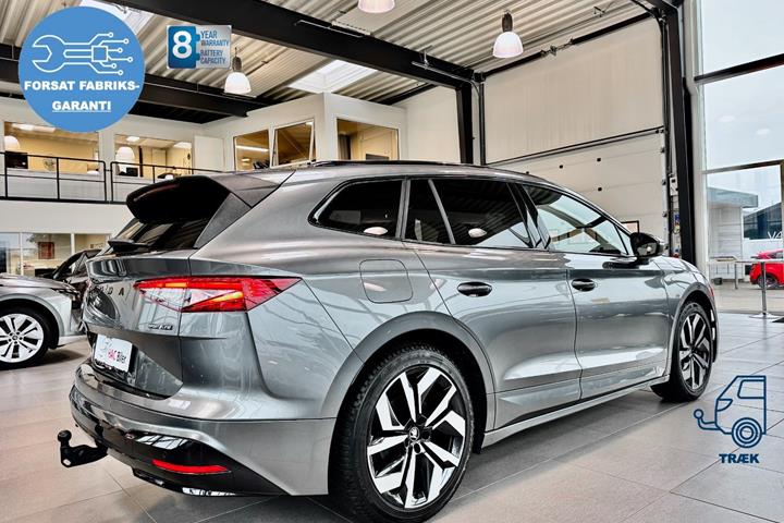 Grå Skoda Enyaq fra 2026