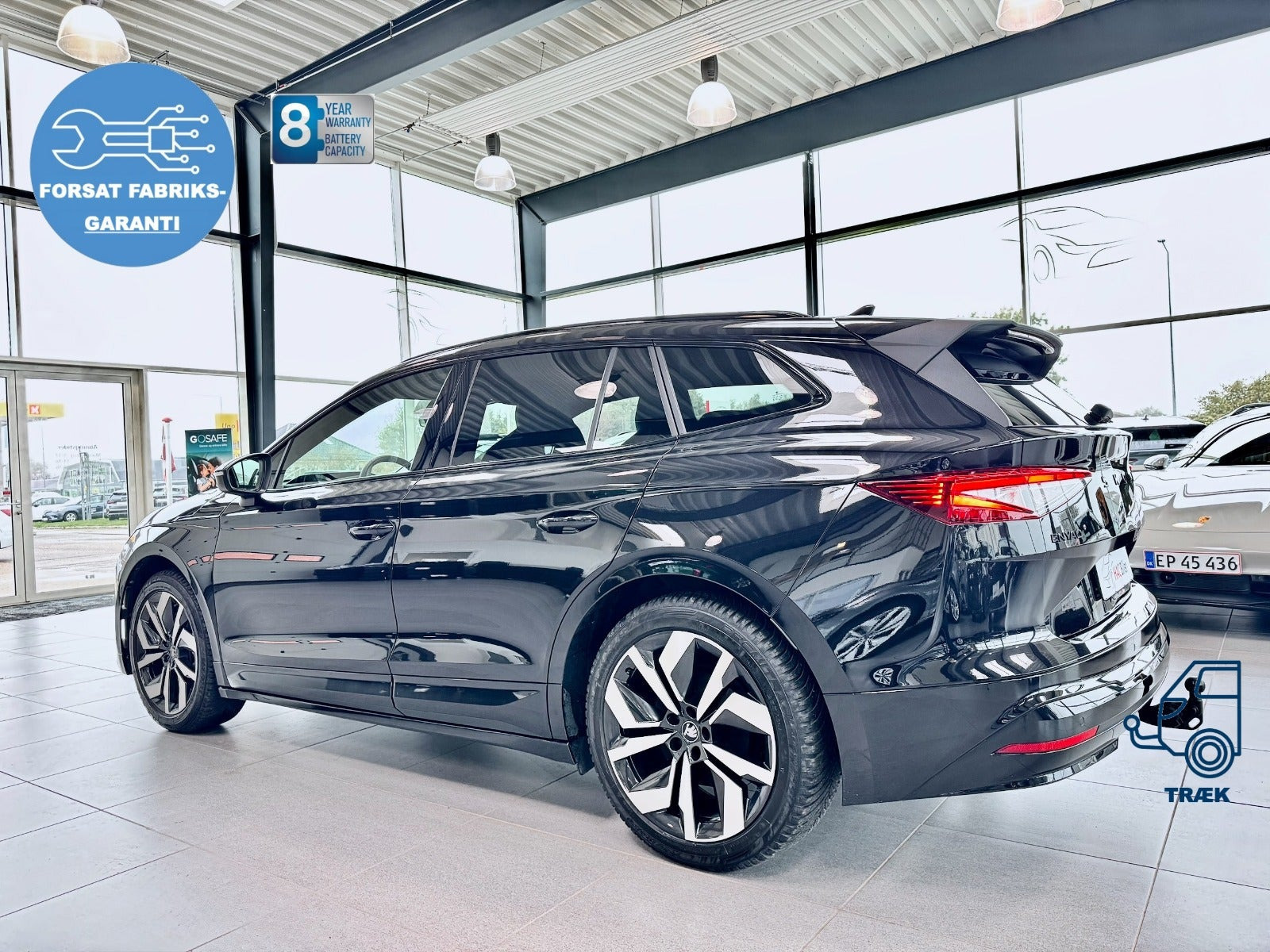 Sort Skoda Enyaq fra 2026