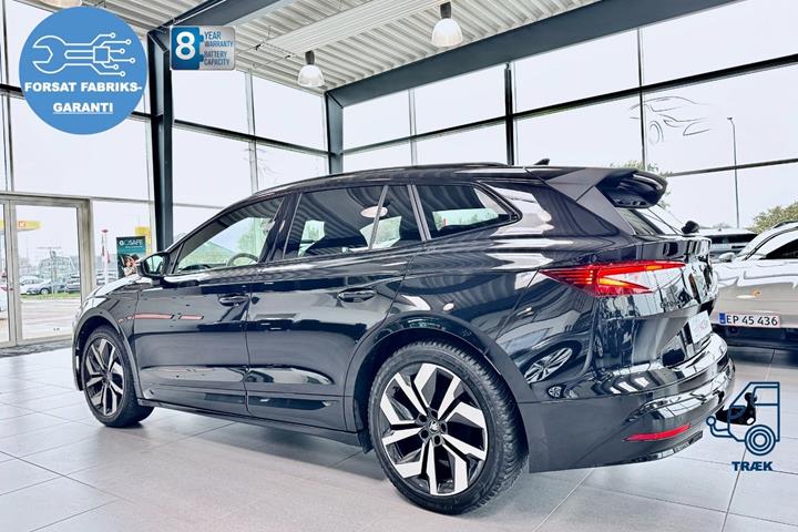 Sort Skoda Enyaq fra 2026