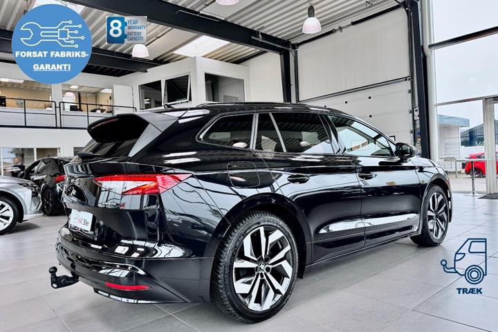 Sort Skoda Enyaq fra 2026