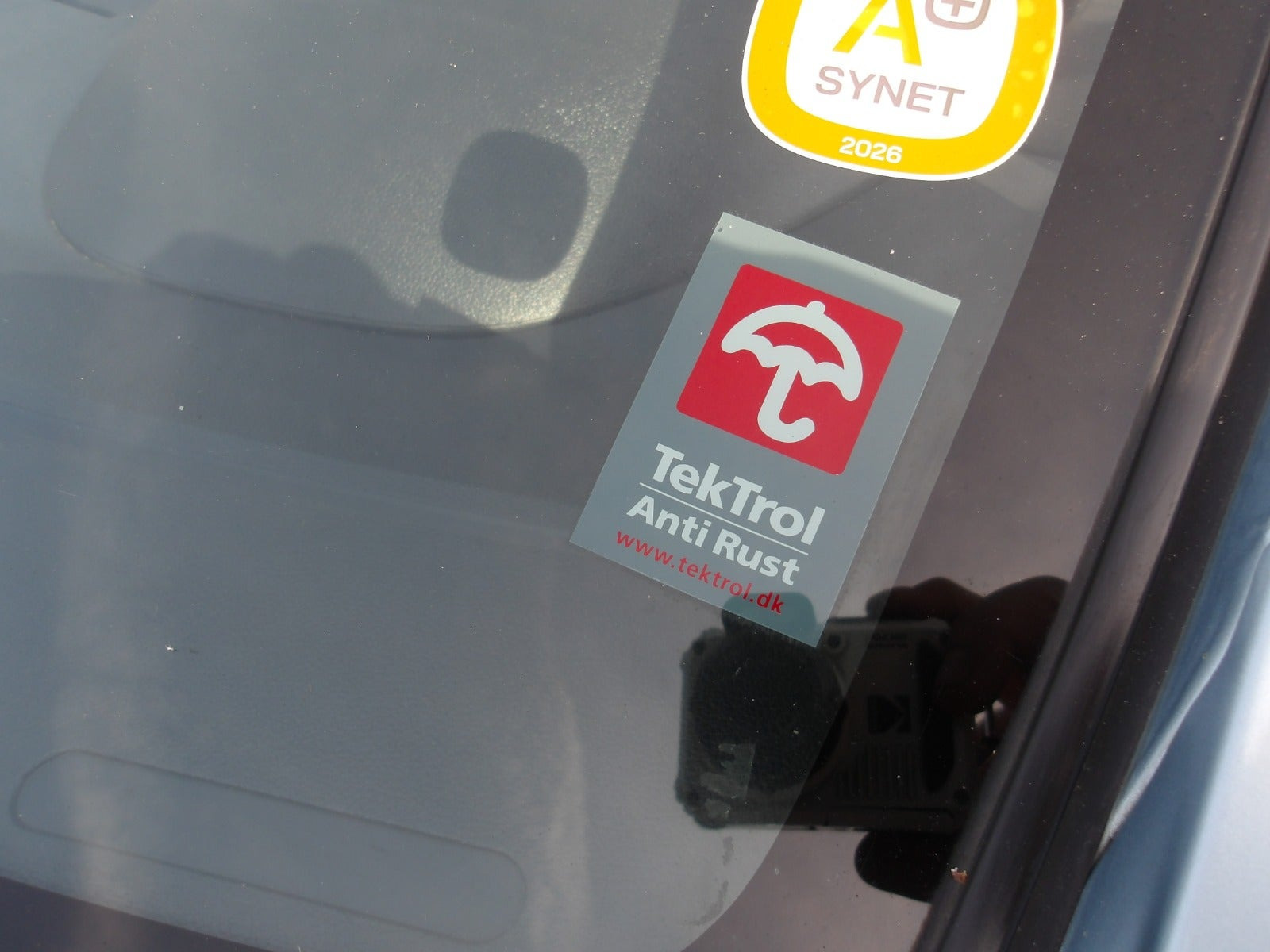 Blå Hyundai Getz fra 2008 set udefra