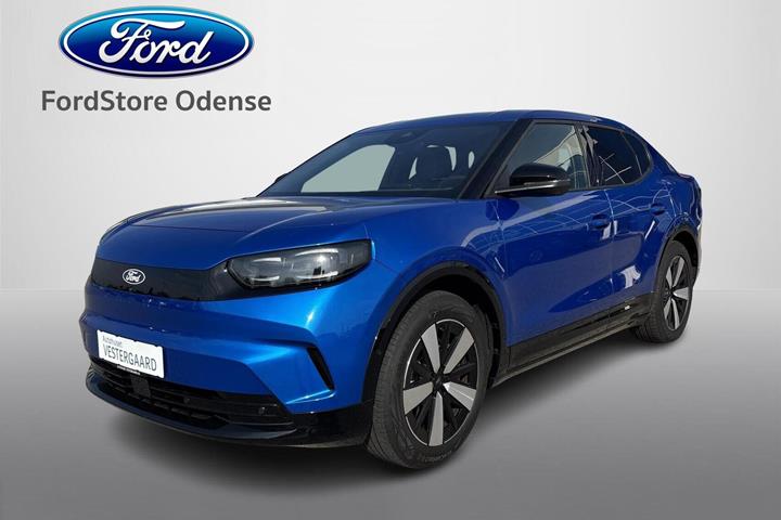 Blå Ford Capri fra 2024