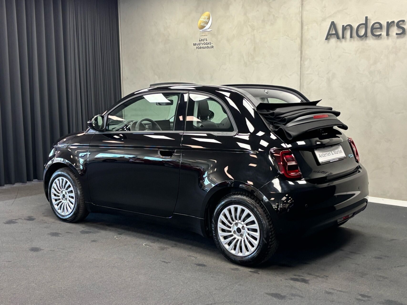 Sort Fiat 500e fra 2024