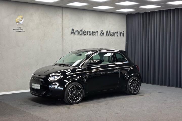 Sort Fiat 500e fra 2023