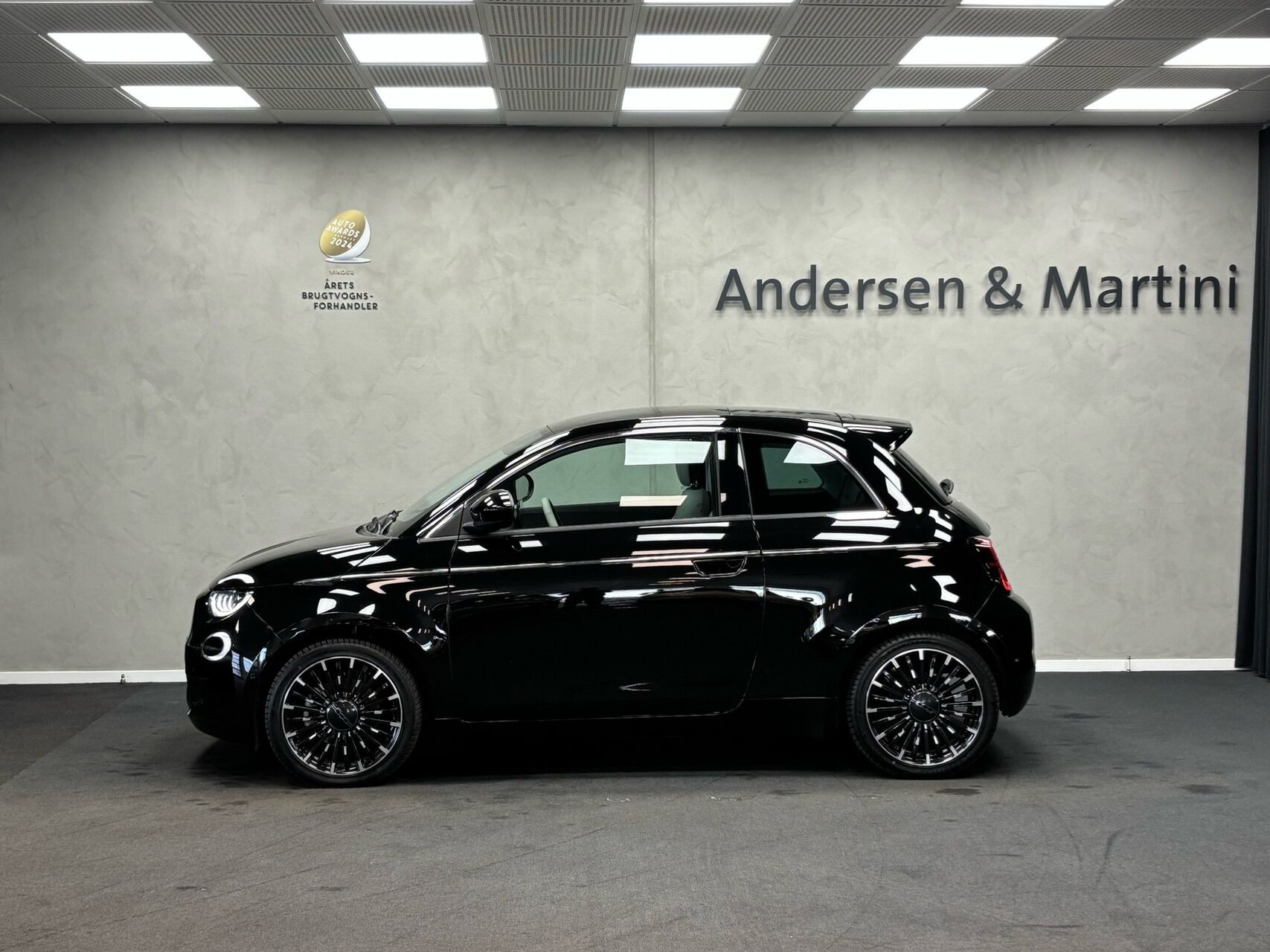 Sort Fiat 500e fra 2023