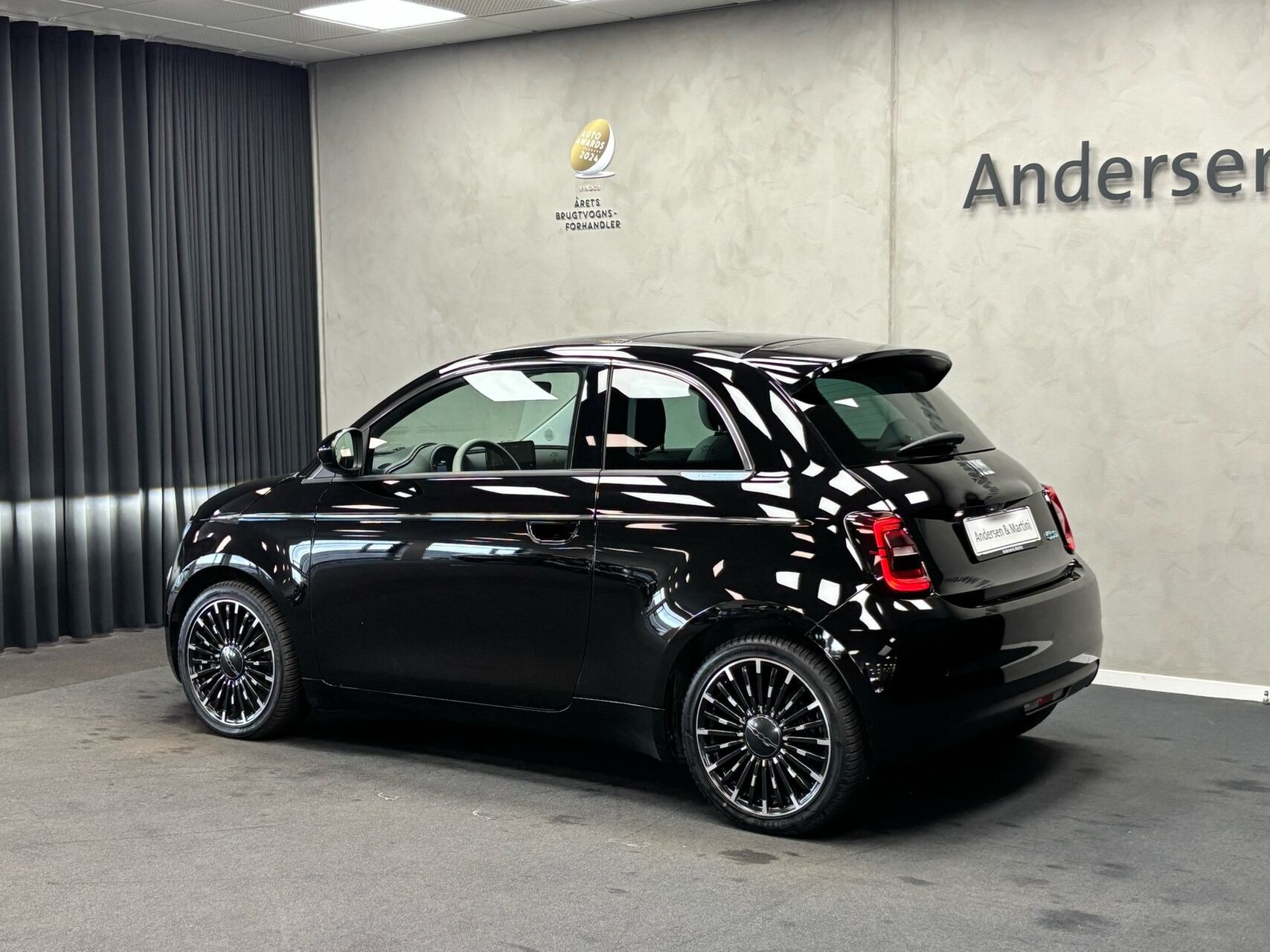 Sort Fiat 500e fra 2023