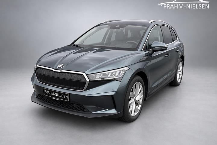 Grå Skoda Enyaq fra 2022