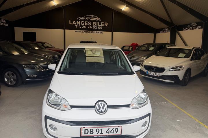 Hvid VW UP! fra 2018