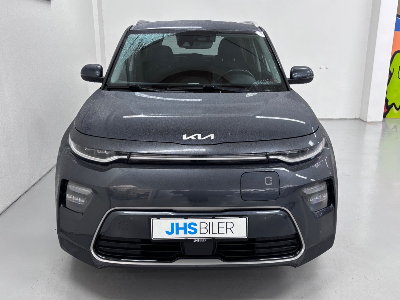 Grå Kia e-Soul fra 2022