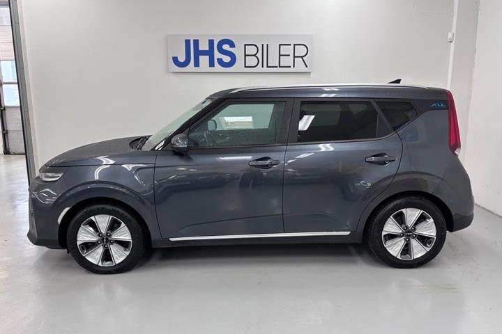 Grå Kia e-Soul fra 2022
