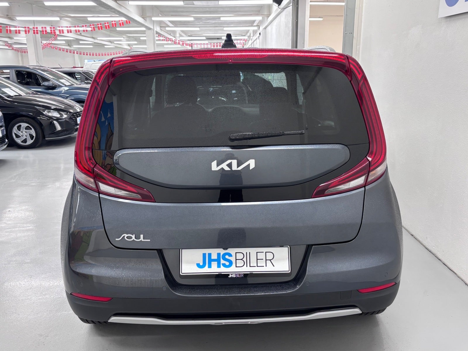 Grå Kia e-Soul fra 2022