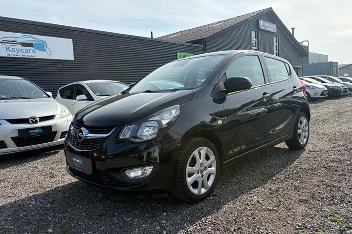 Sort Opel Karl fra 2015 set udefra