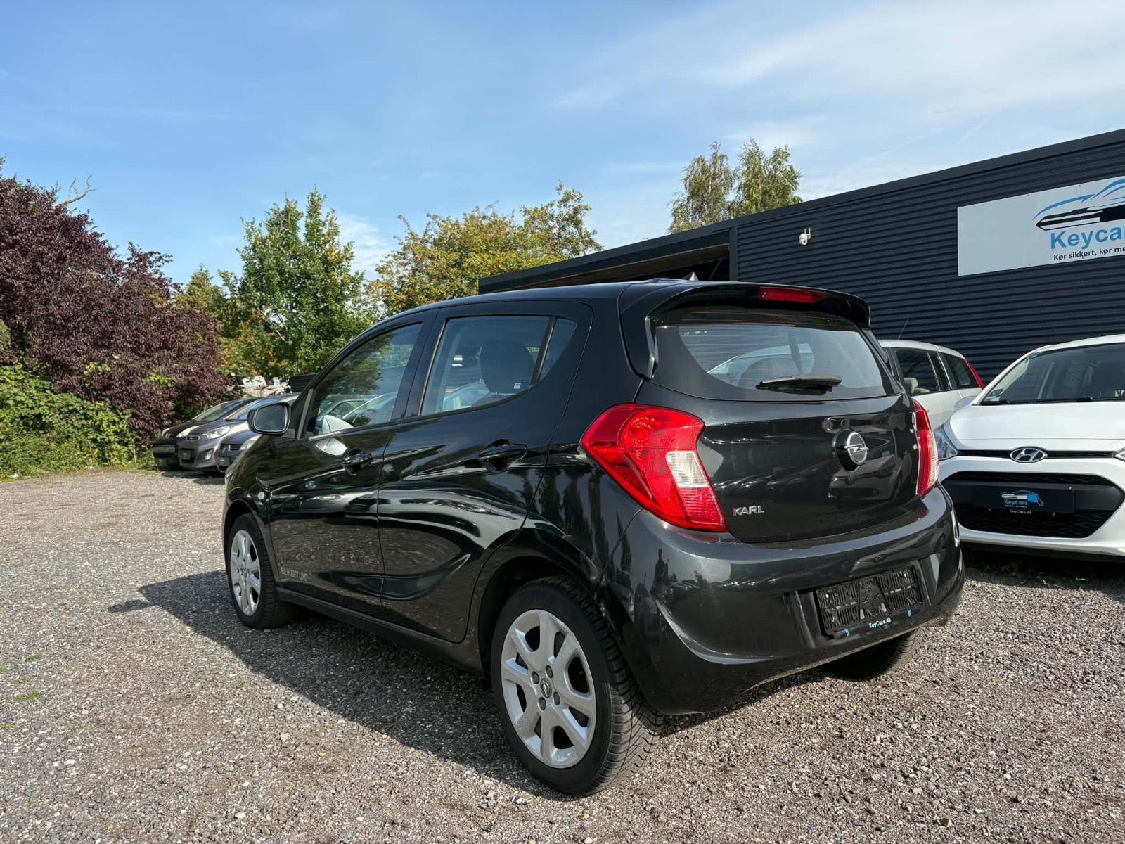 Sort Opel Karl fra 2015