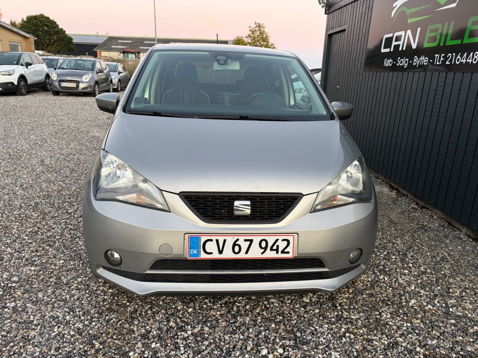 Sølv Seat Mii fra 2017