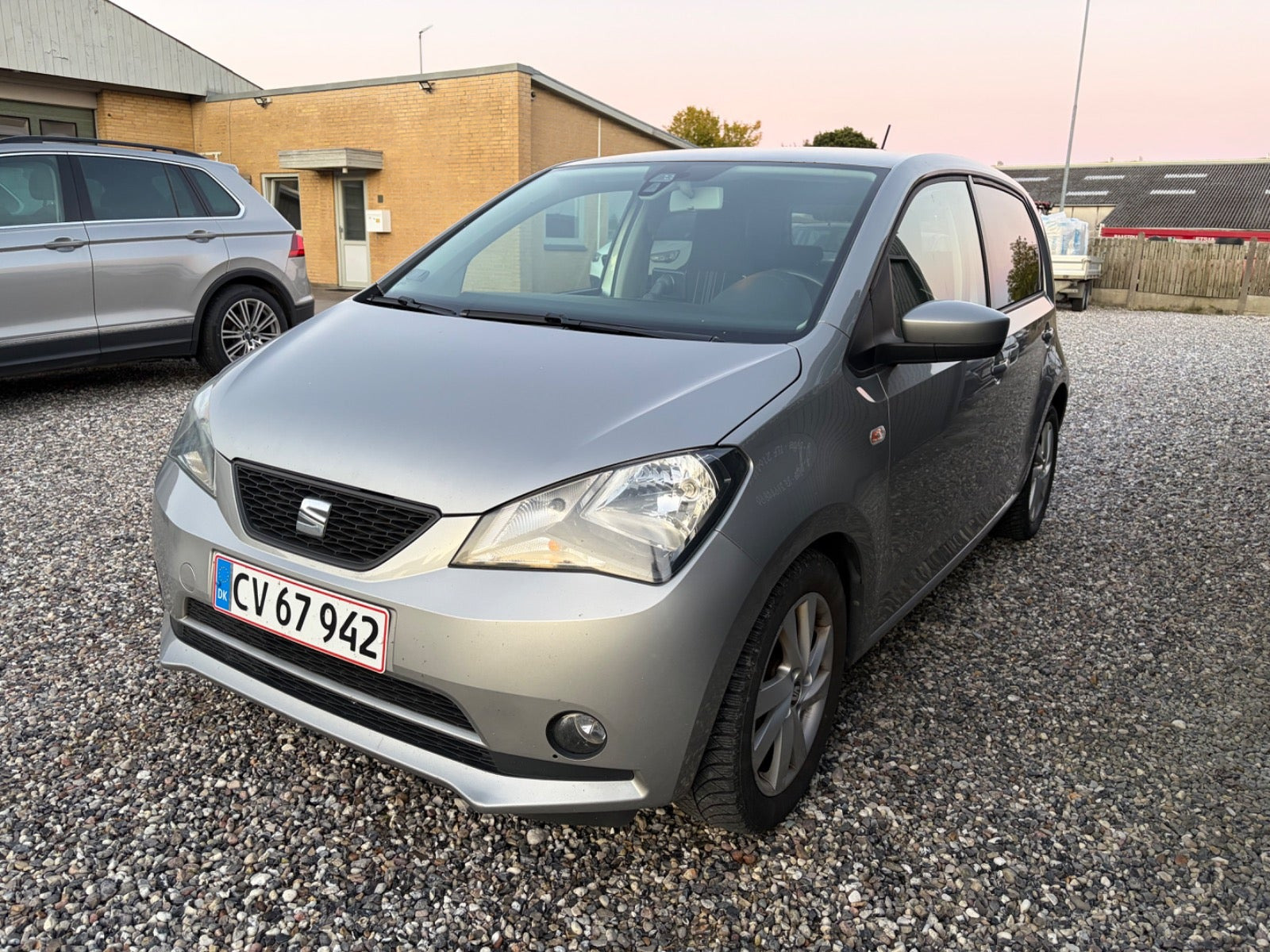 Sølv Seat Mii fra 2017