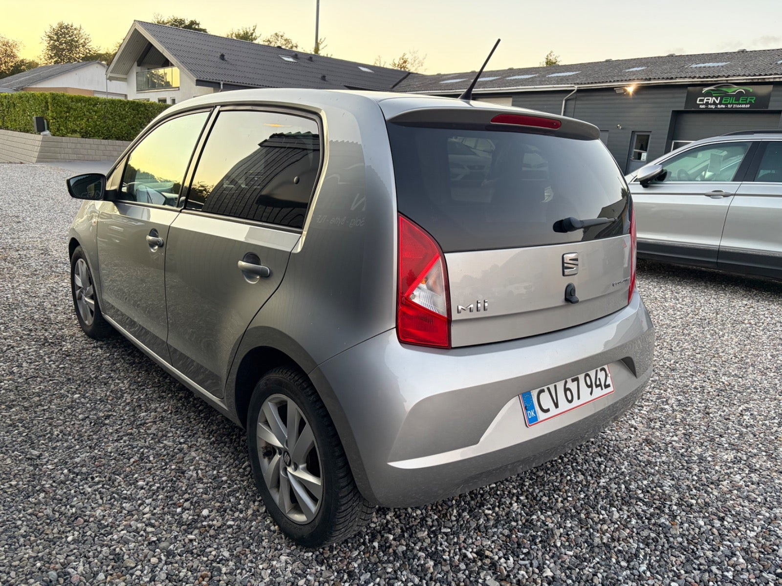 Sølv Seat Mii fra 2017