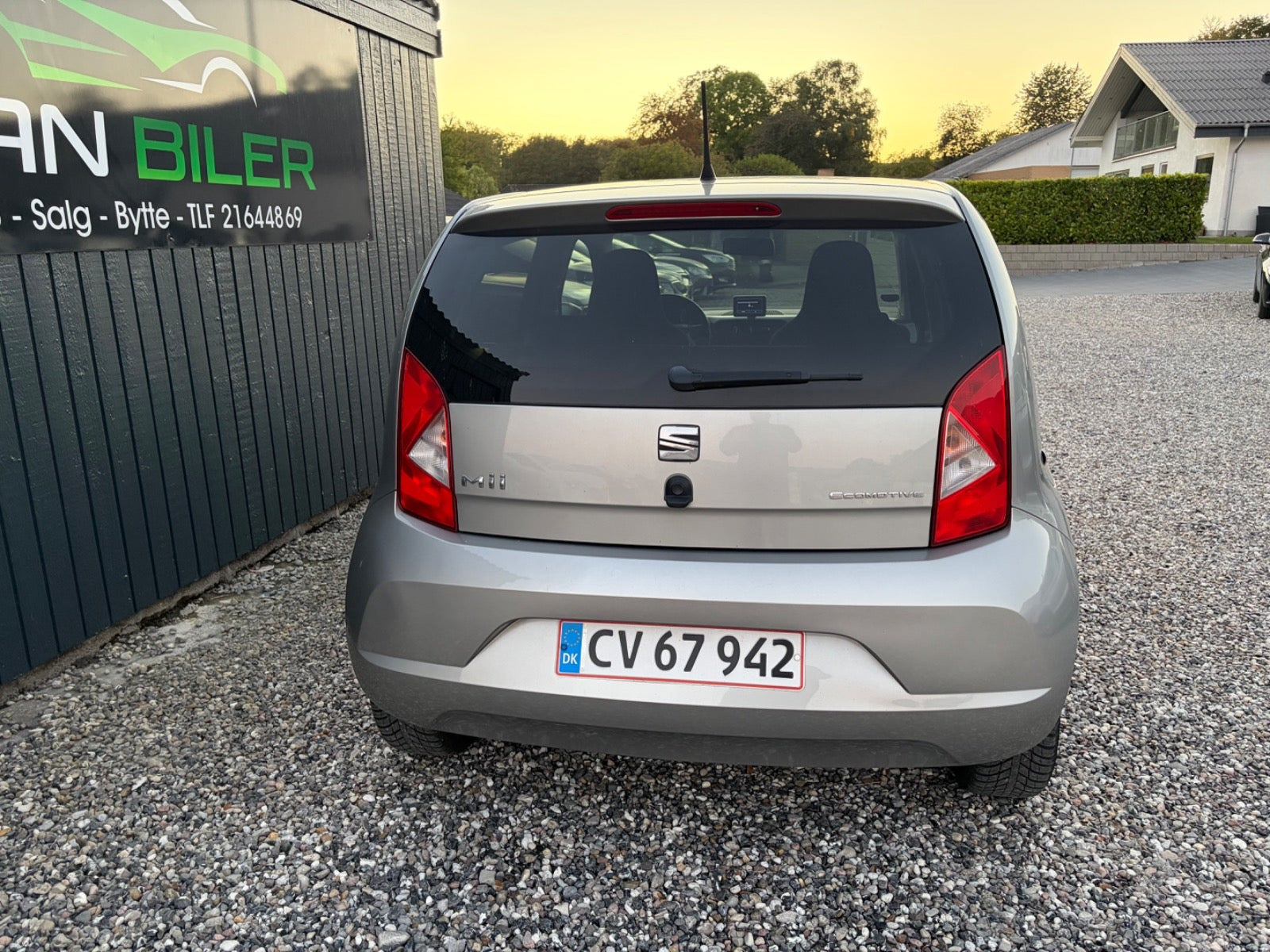 Sølv Seat Mii fra 2017