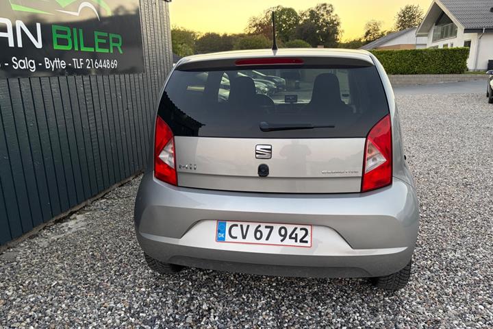Sølv Seat Mii fra 2017