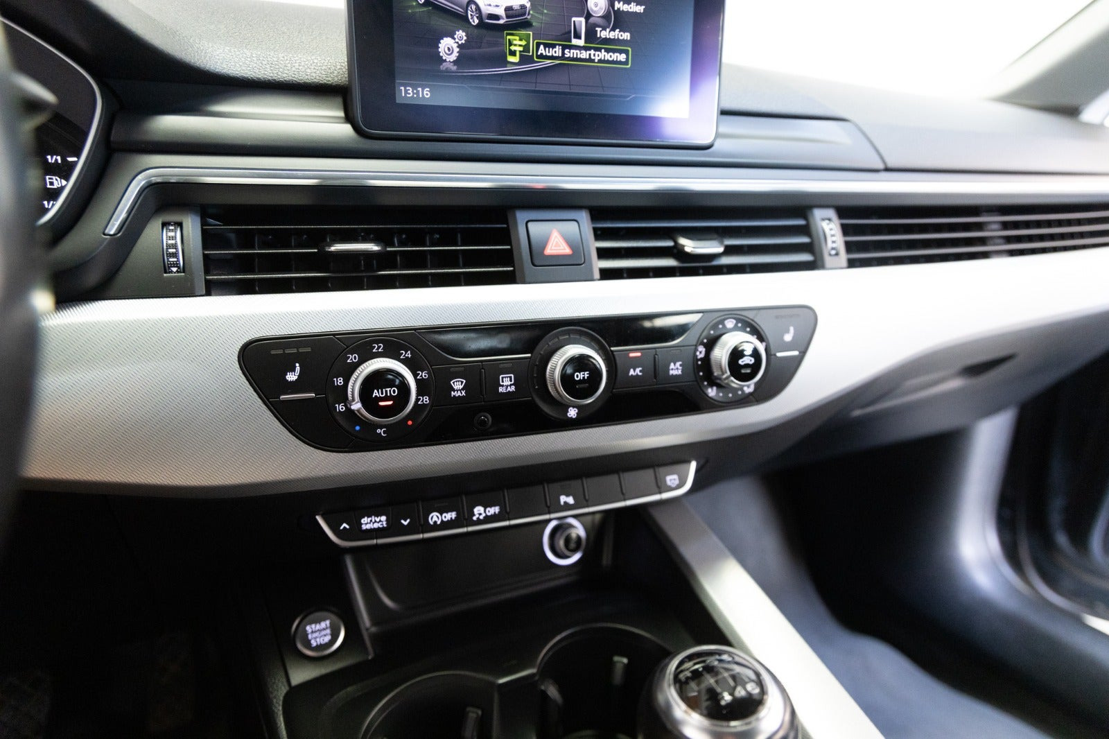 Grå Audi A5 fra 2018