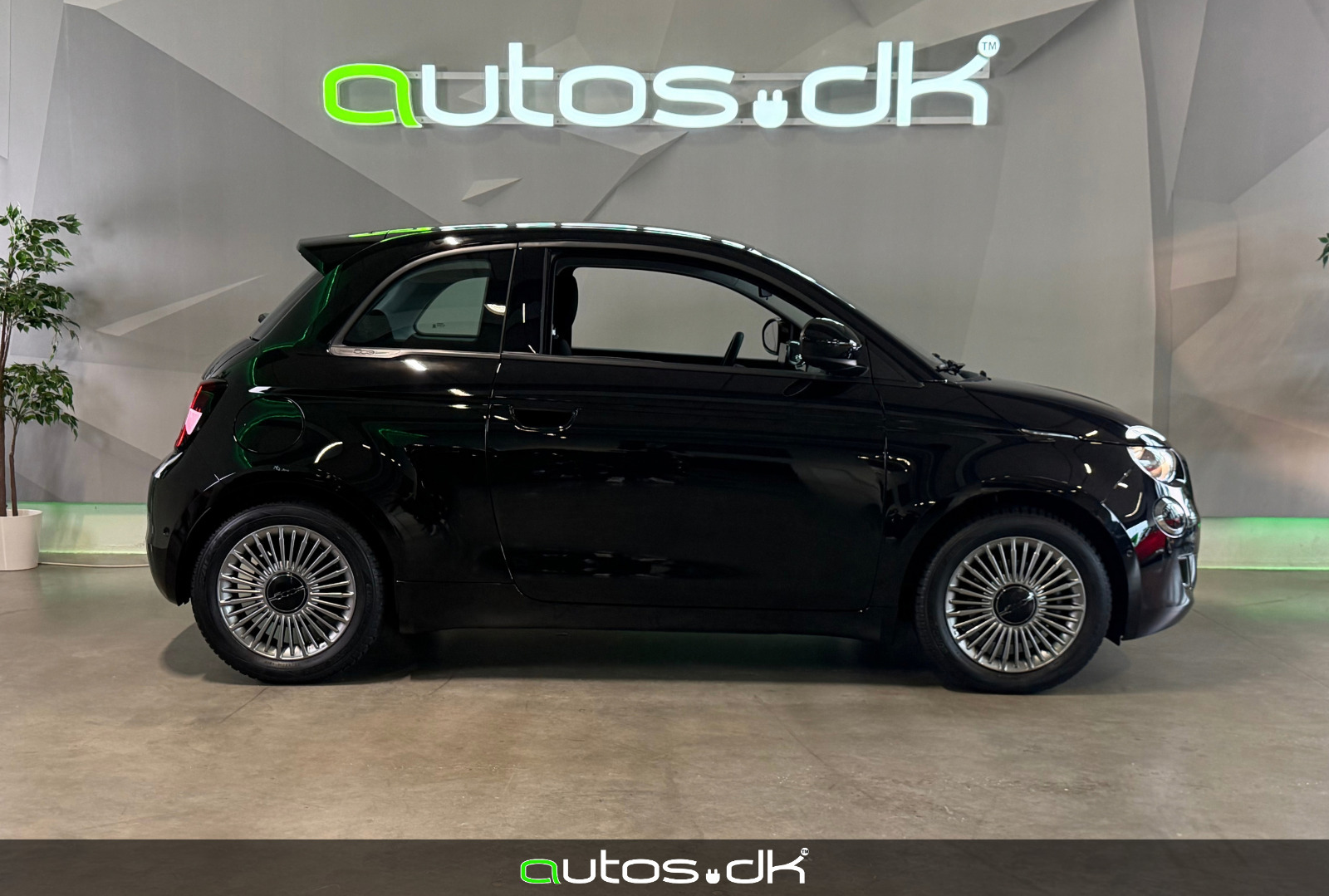 Sort Fiat 500e fra 2023