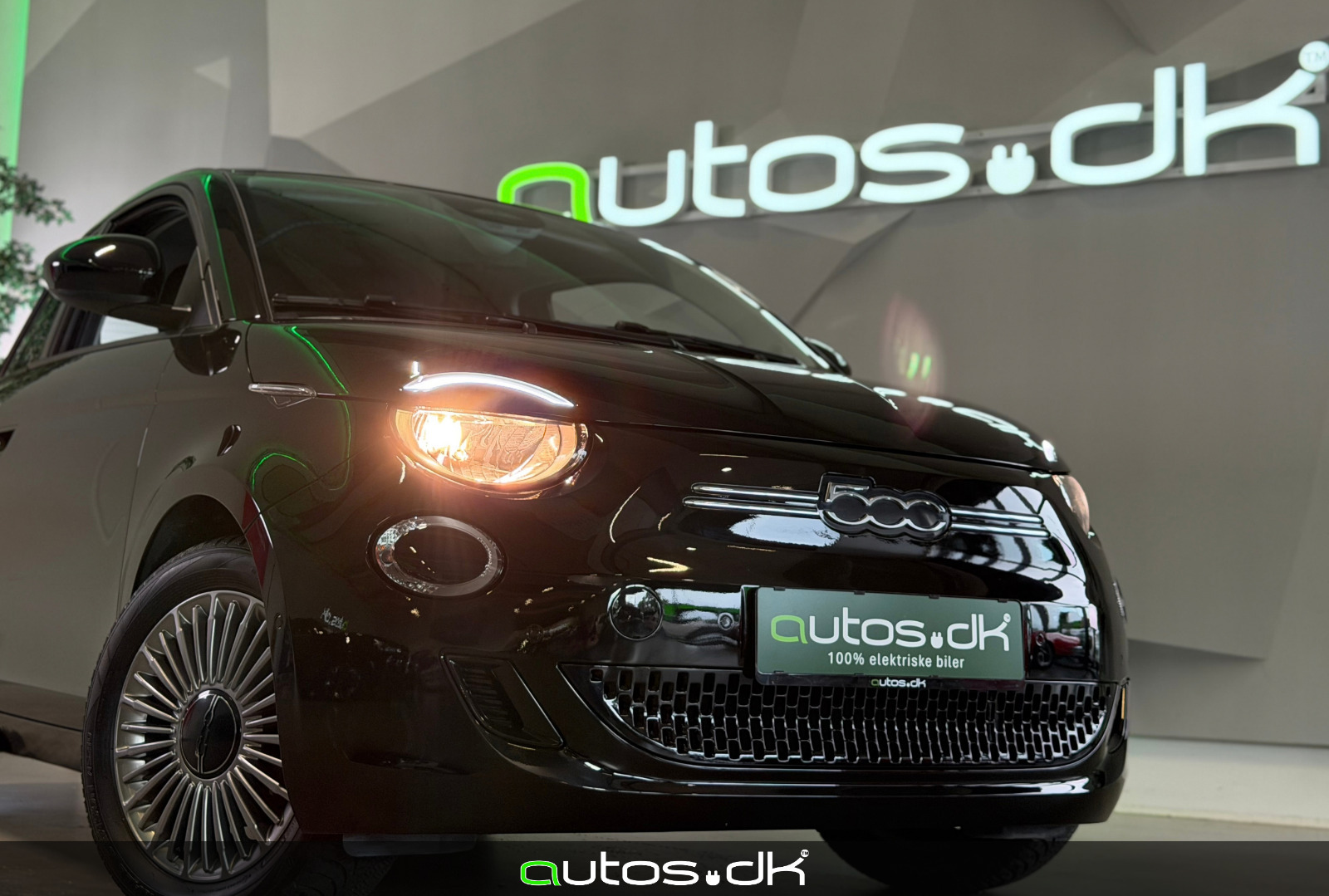 Sort Fiat 500e fra 2023