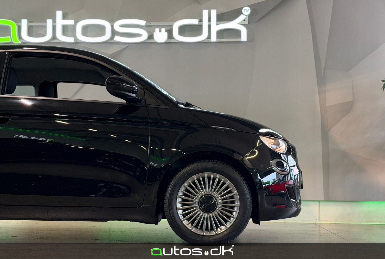Sort Fiat 500e fra 2023