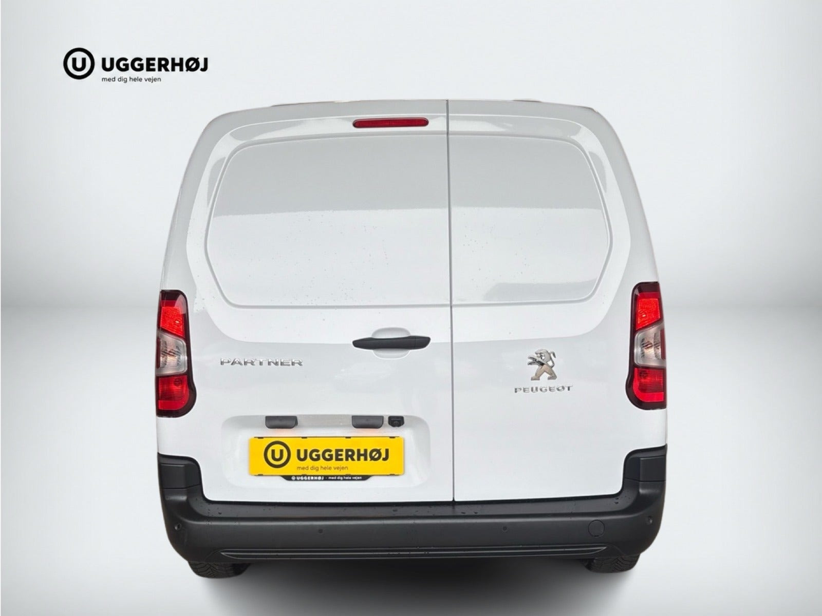 Hvid Peugeot Partner fra 2024