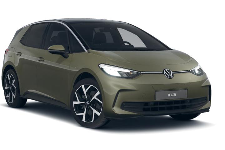 Grøn VW ID.3 fra 2024