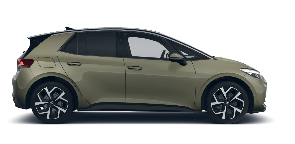 Grøn VW ID.3 fra 2024