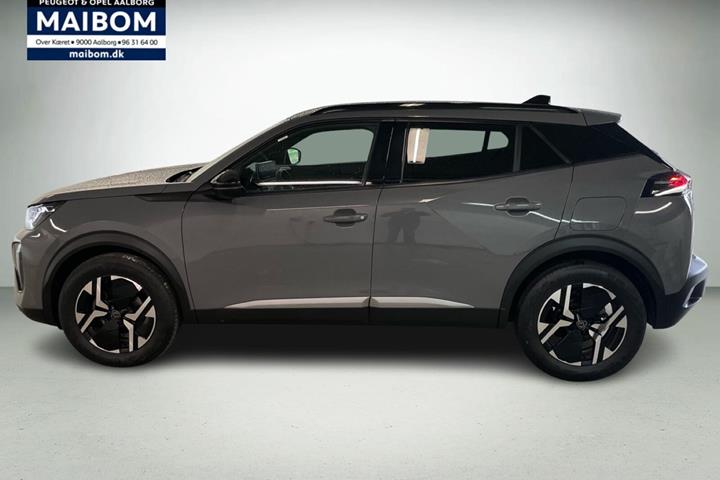 Grå Peugeot 2008 fra 2023