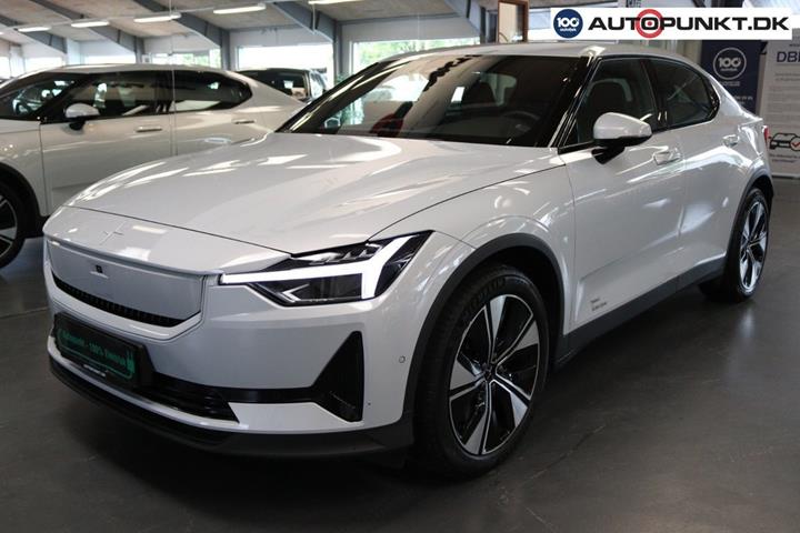 Hvid Polestar 2 fra 2024