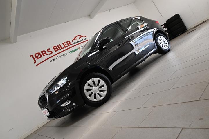 Sort Skoda Fabia fra 2024