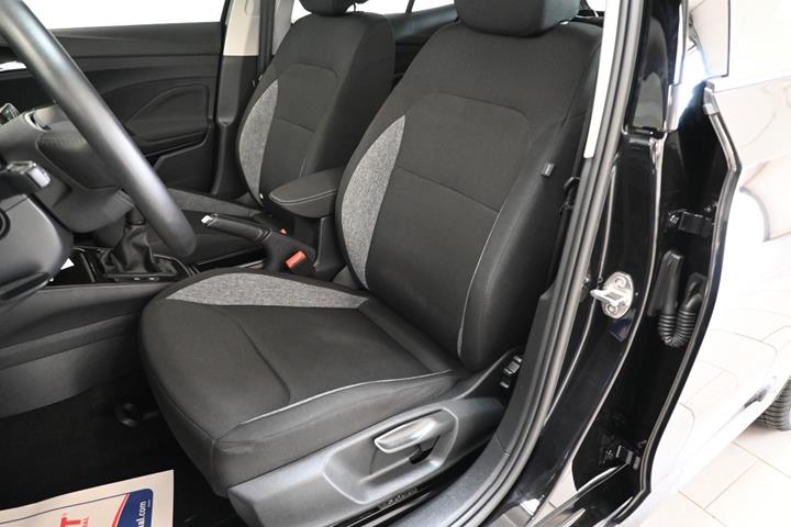 Sort Skoda Fabia fra 2024