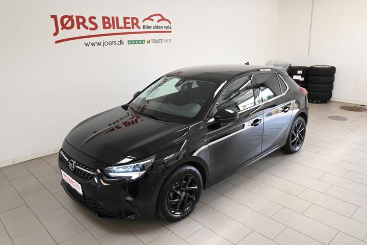 Sort Opel Corsa fra 2020