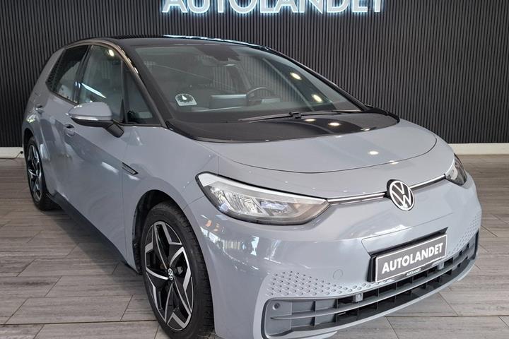 Grå VW ID.3 fra 2023