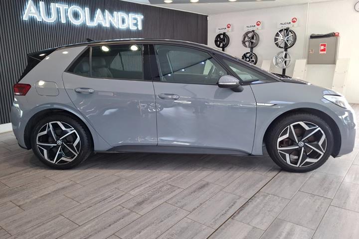 Grå VW ID.3 fra 2023