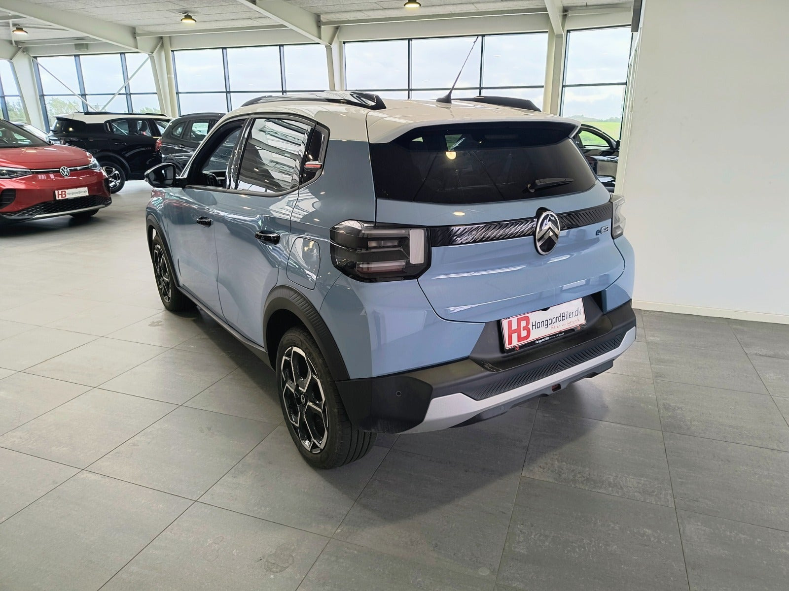 Blå Citroën ë-C3 fra 2025