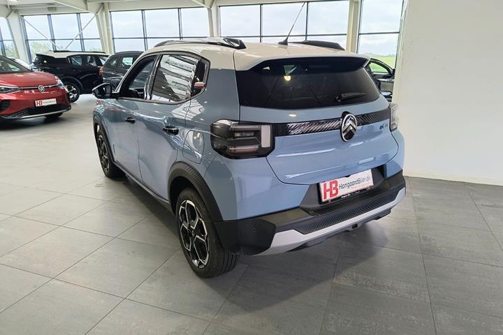 Blå Citroën ë-C3 fra 2025