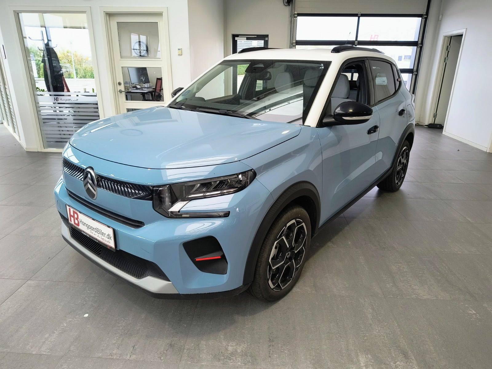 Blå Citroën ë-C3 fra 2025