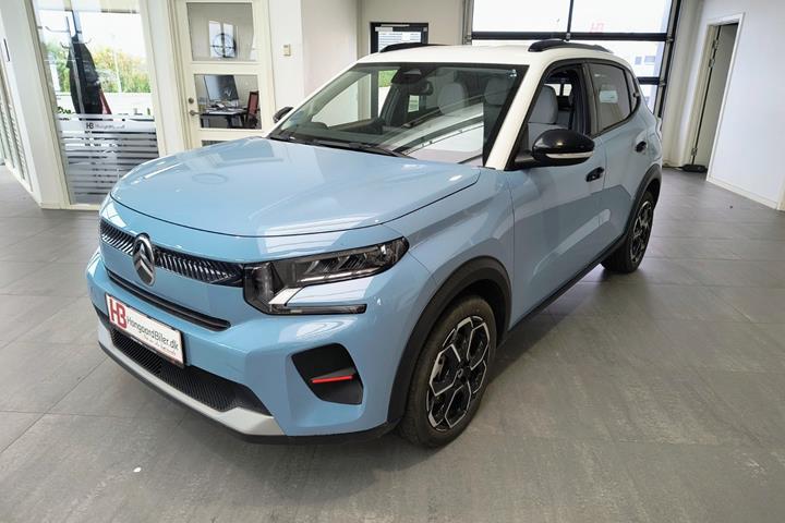 Blå Citroën ë-C3 fra 2025