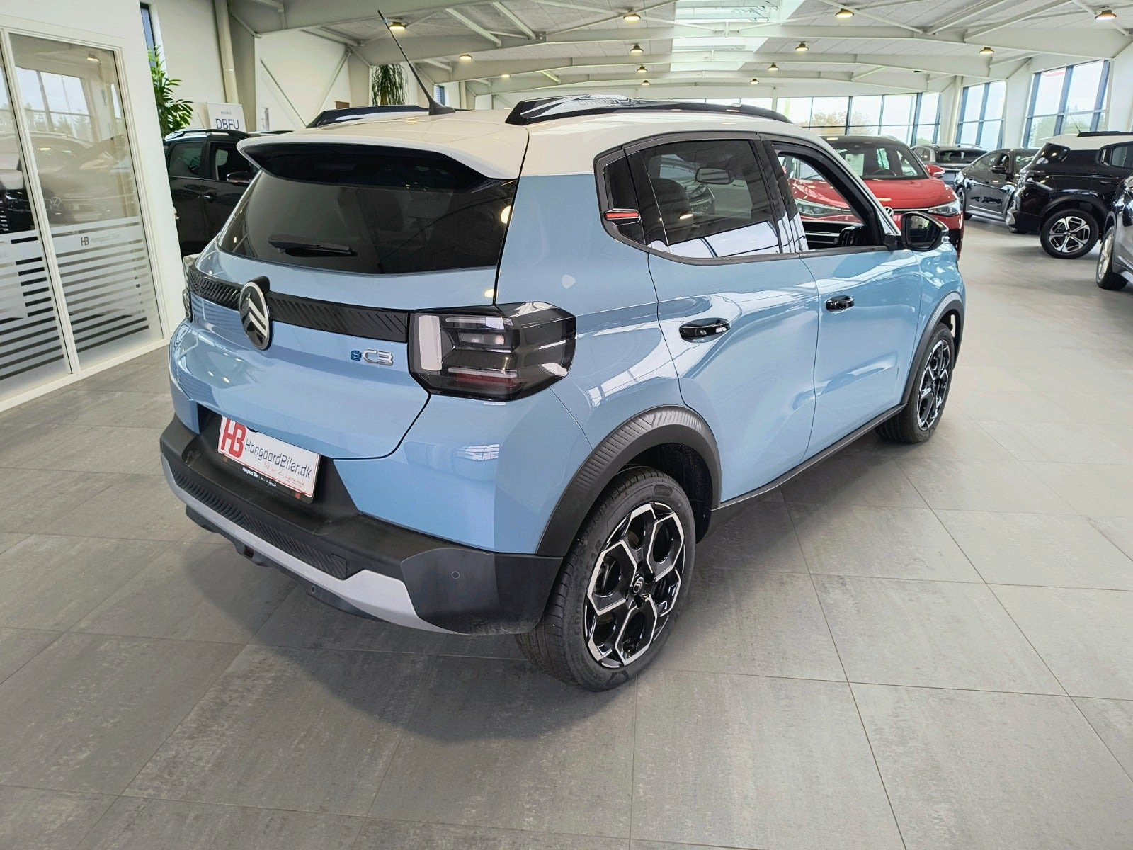 Blå Citroën ë-C3 fra 2025