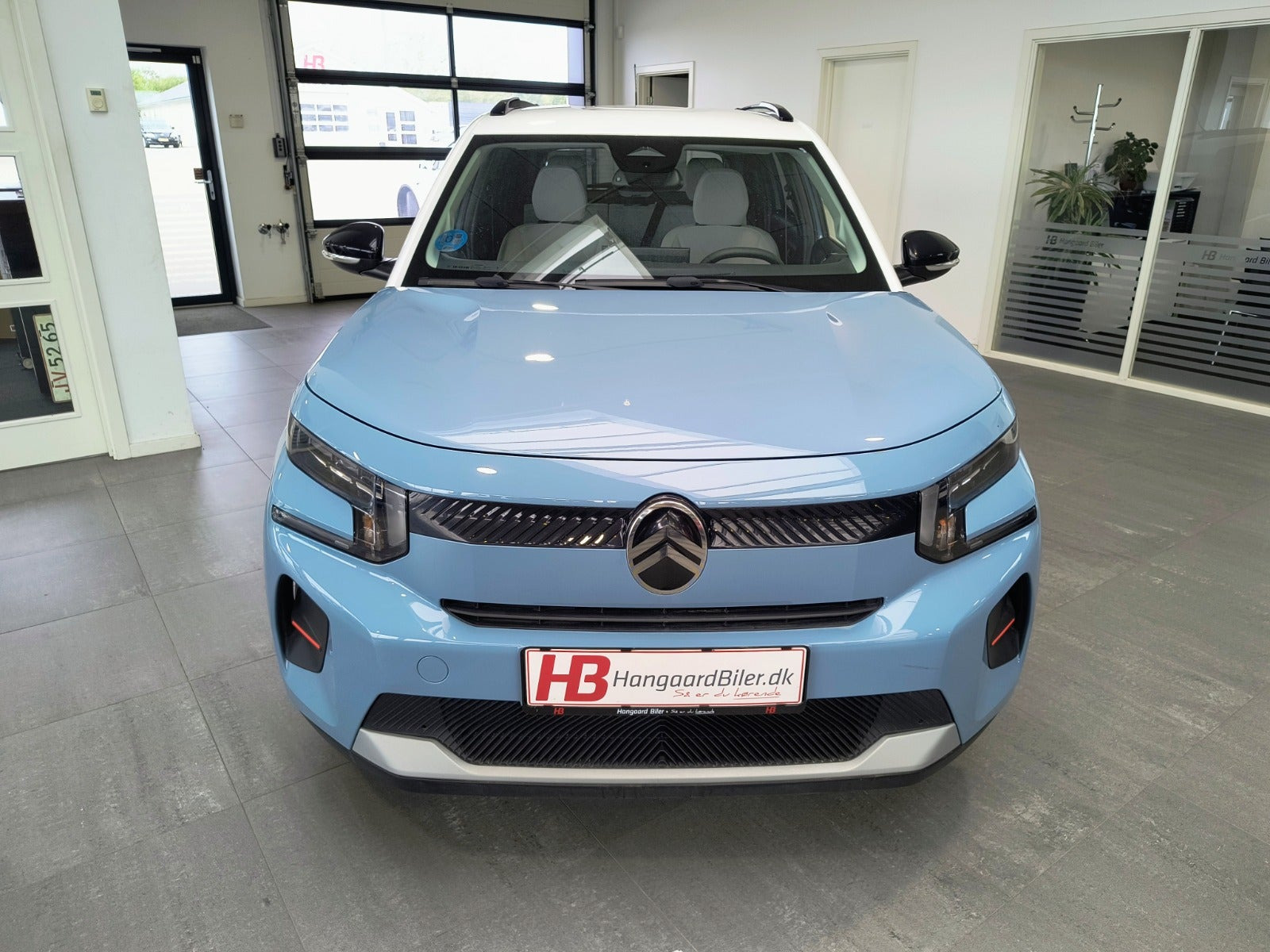 Blå Citroën ë-C3 fra 2025