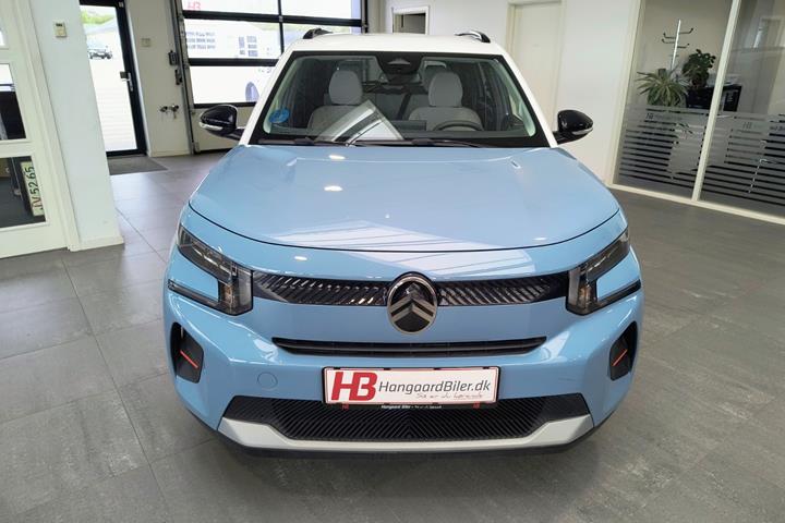 Blå Citroën ë-C3 fra 2025