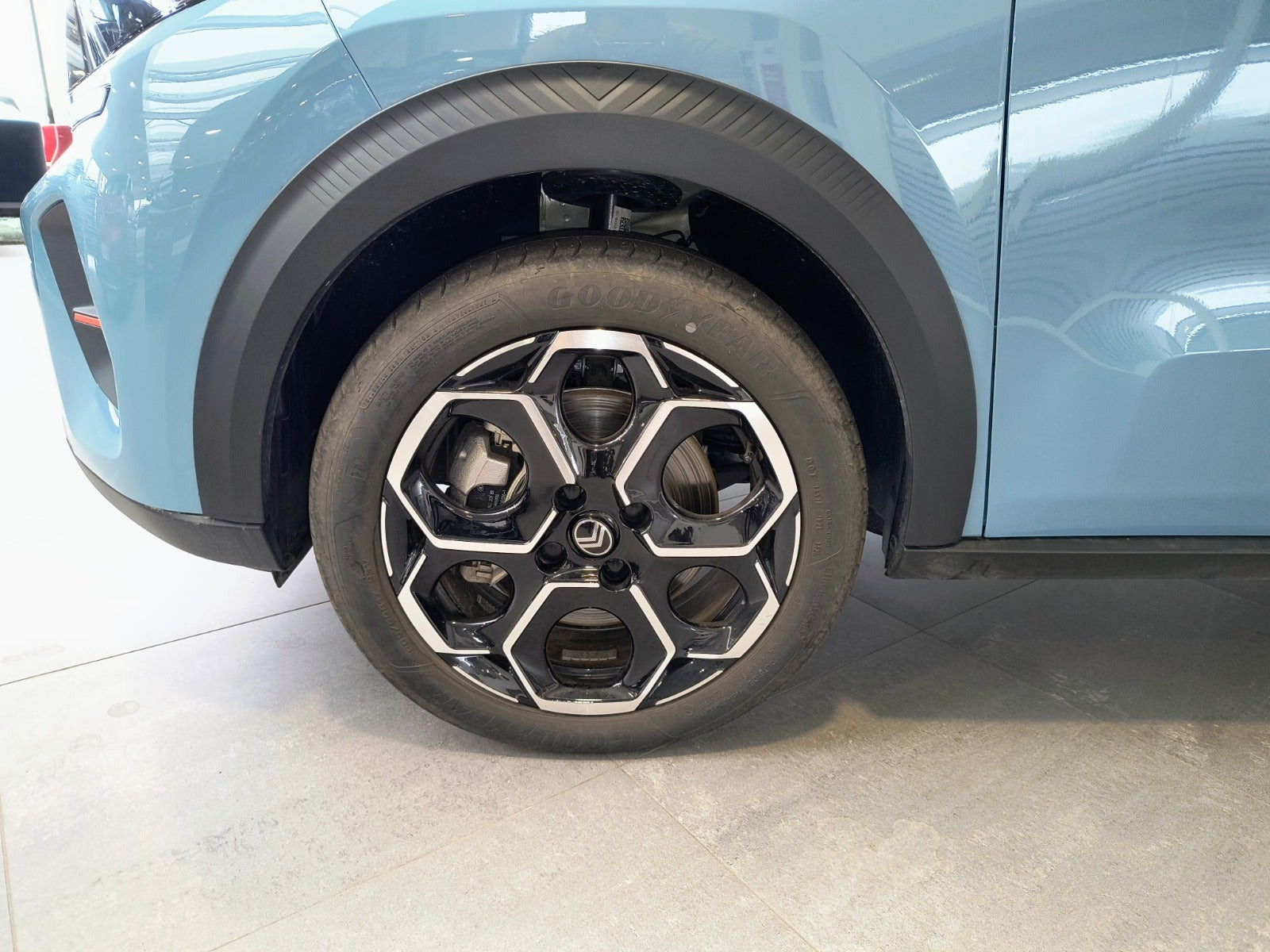 Blå Citroën ë-C3 fra 2025