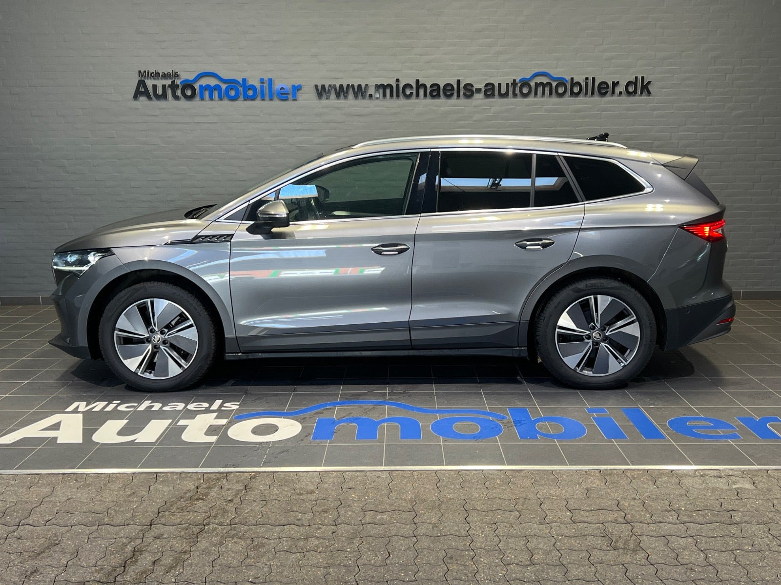 Sort Skoda Enyaq fra 2023