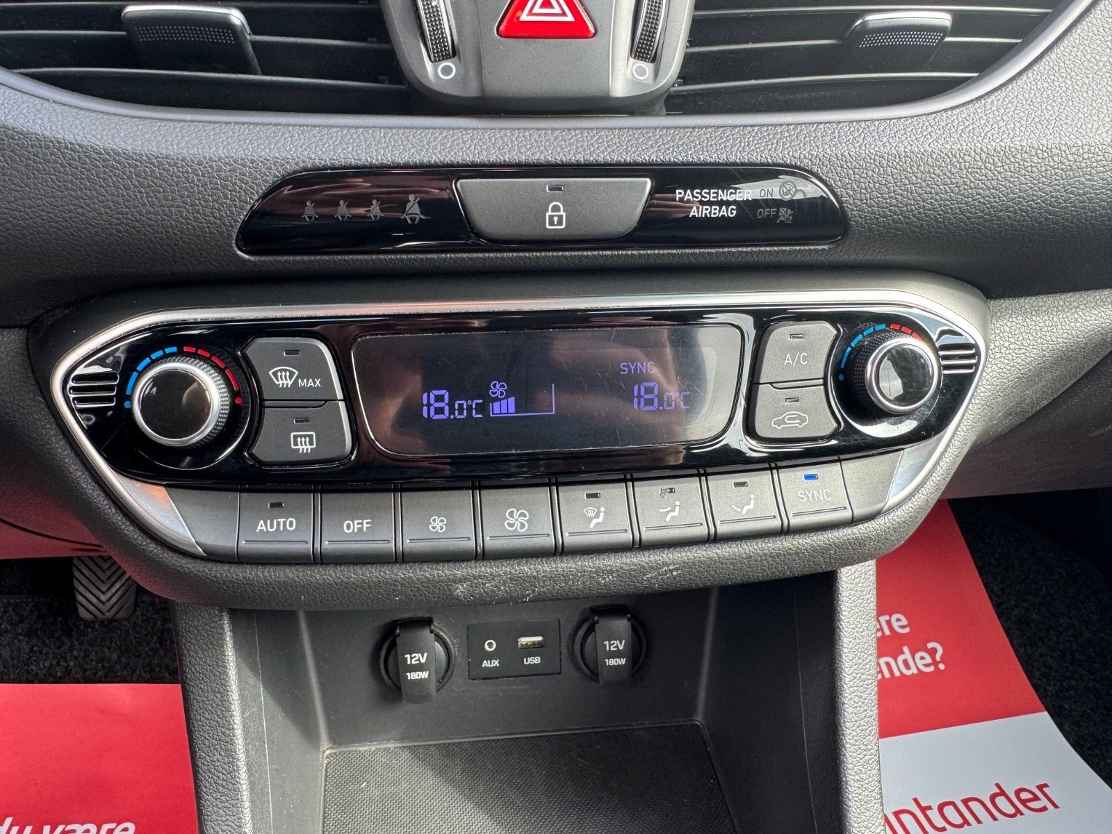 Brun Hyundai i30 fra 2017