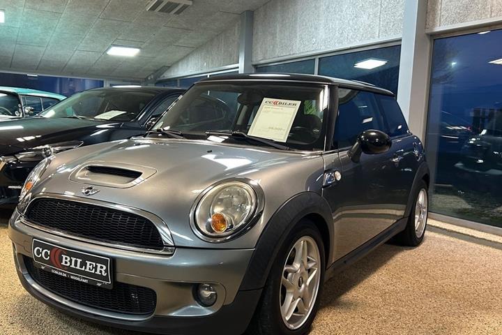 Sort Mini Cooper S fra 2008